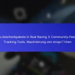 Promo-Geschenkpakete in Real Racing 3: Community-Feedback, Tracking-Tools, Maximierung von Ansprüchen