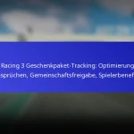 Real Racing 3 Geschenkpaket-Tracking: Optimierung von Ansprüchen, Gemeinschaftsfreigabe, Spielerbenefits