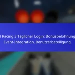 Real Racing 3 Täglicher Login: Bonusbelohnungen, Event-Integration, Benutzerbeteiligung