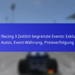 Real Racing 3 Zeitlich begrenzte Events: Exklusive Autos, Event-Währung, Preisverfolgung